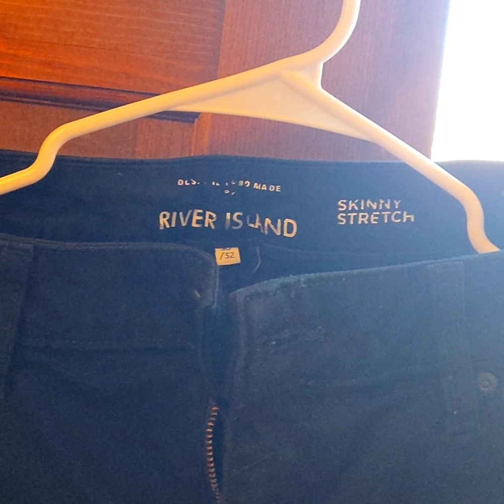 River Island skinny stretch black jeans